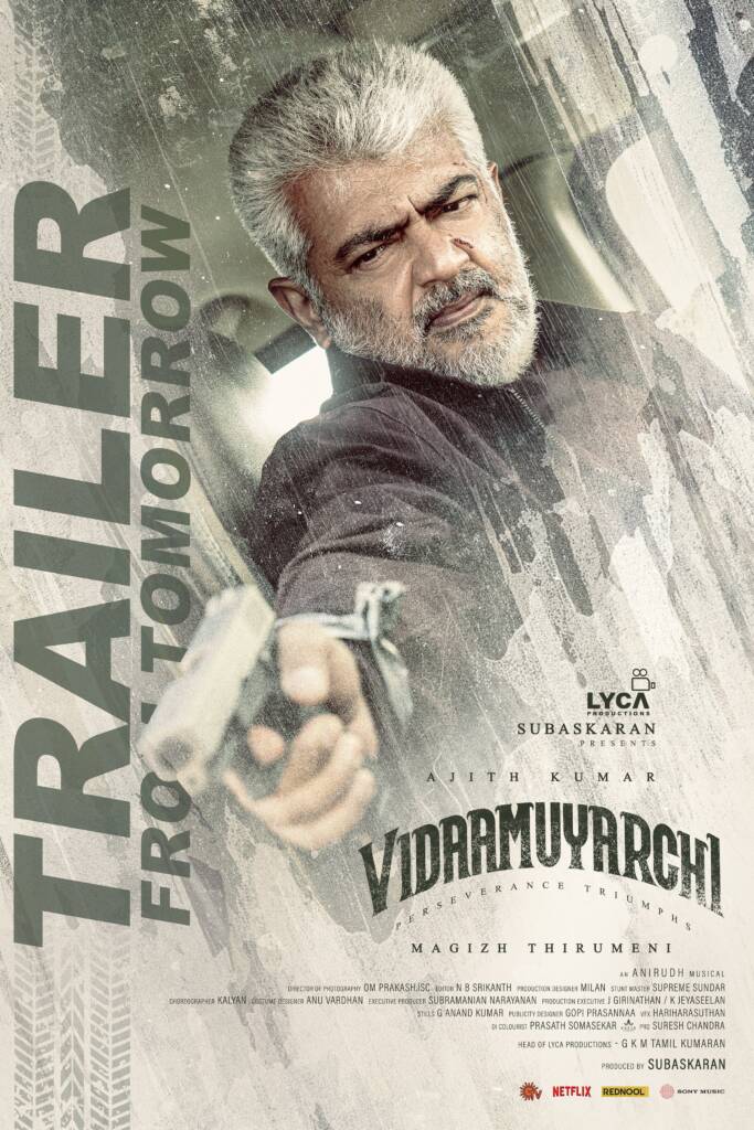 Vidaamuyarchi Trailer Date Announced